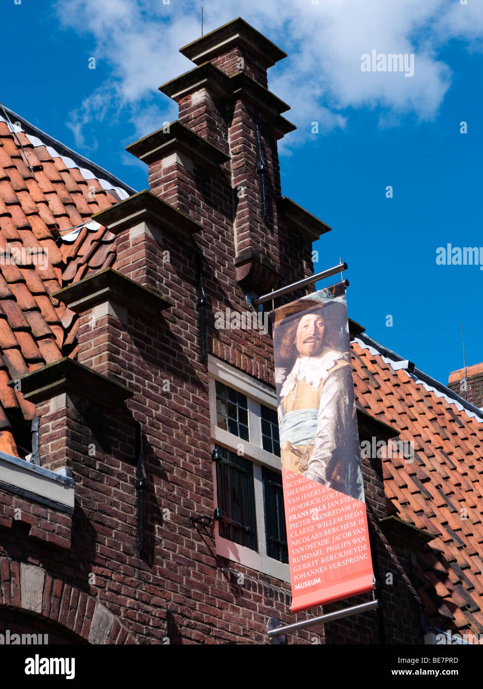 Außenseite des Frans Hals Museum, Groot Heiligland in Haarlem Holland Stockfoto