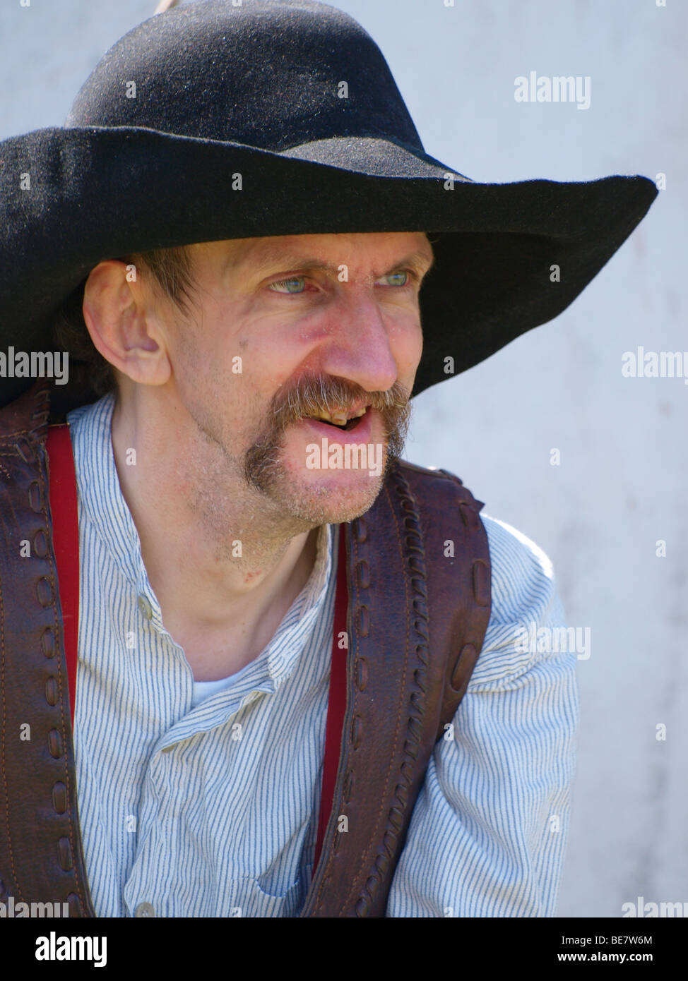 Alten cowboy Stockfoto