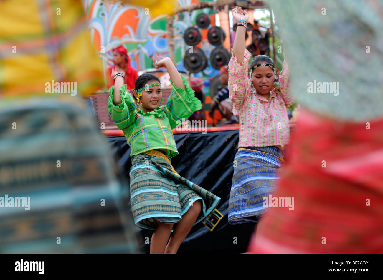 Kadayawan Festival Davao Stadt Davao del Norte Philippinen Stockfoto