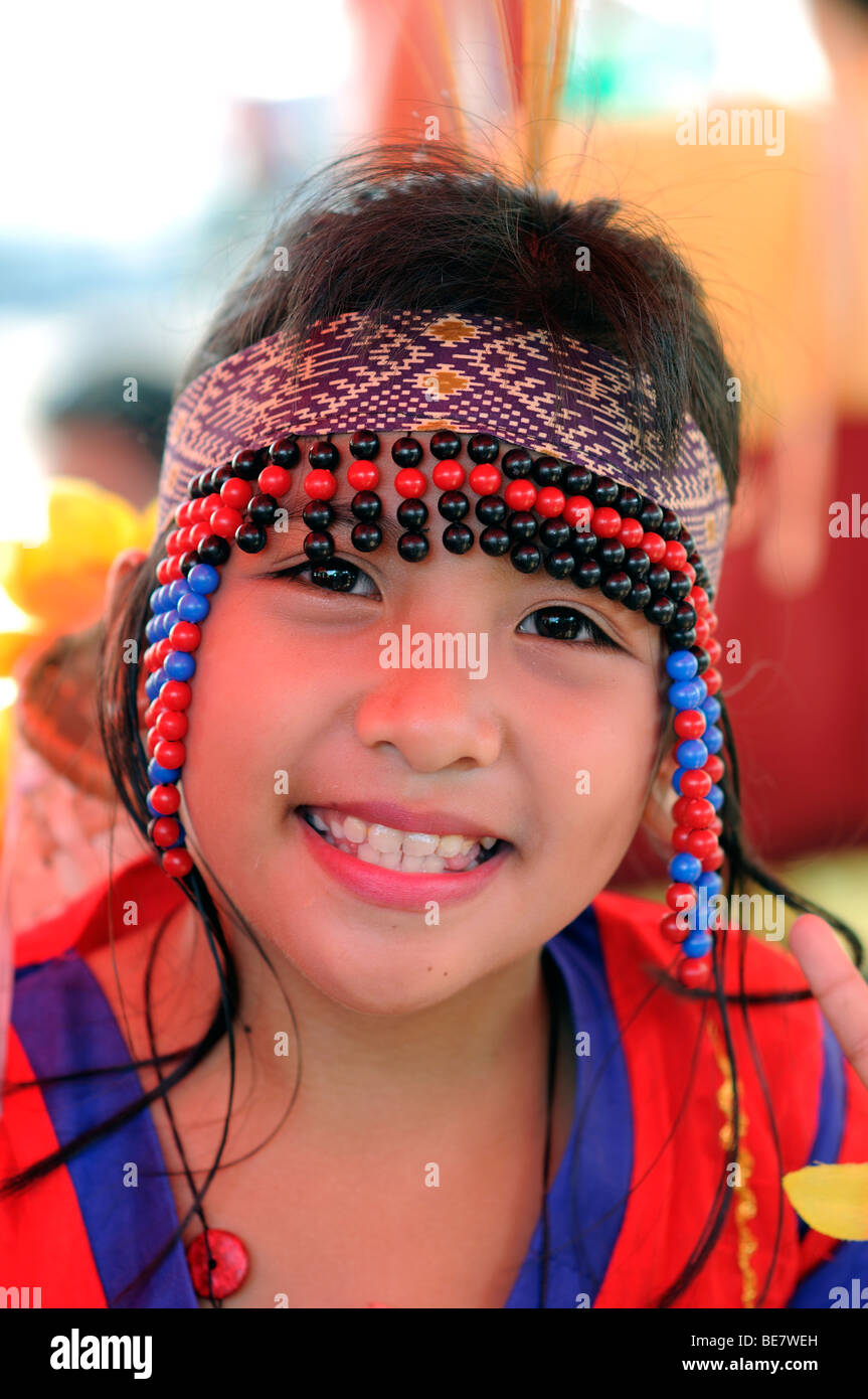 Kadayawan Festival Davao Stadt Davao del Norte Mindanao Philippinen Stockfoto