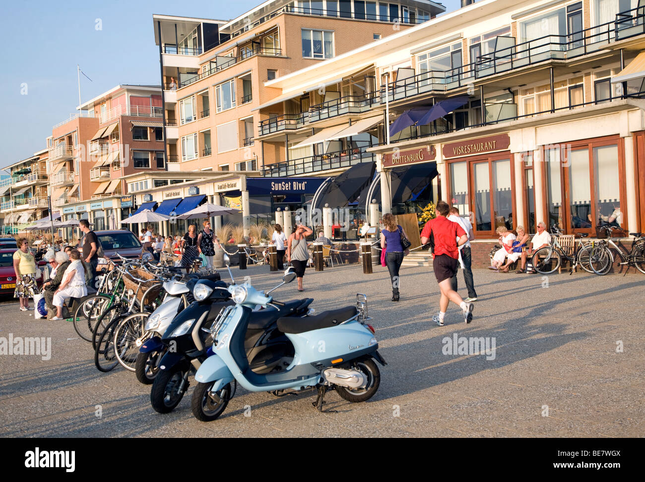 Katwijk, Niederlande Stockfoto