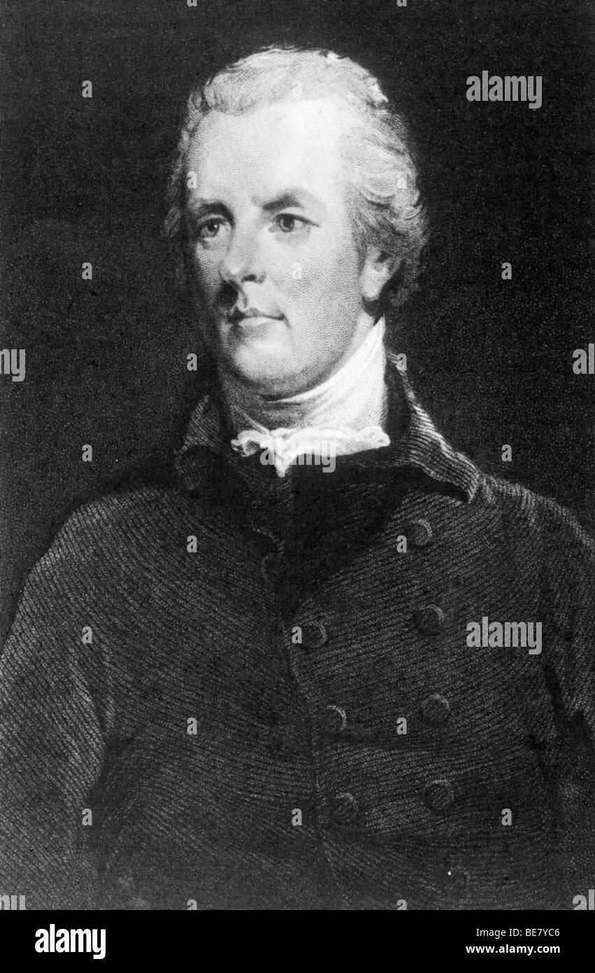 WILLIAM PITT aka Pitt der jüngere - englische Staatsmann (1759-1806) Stockfoto