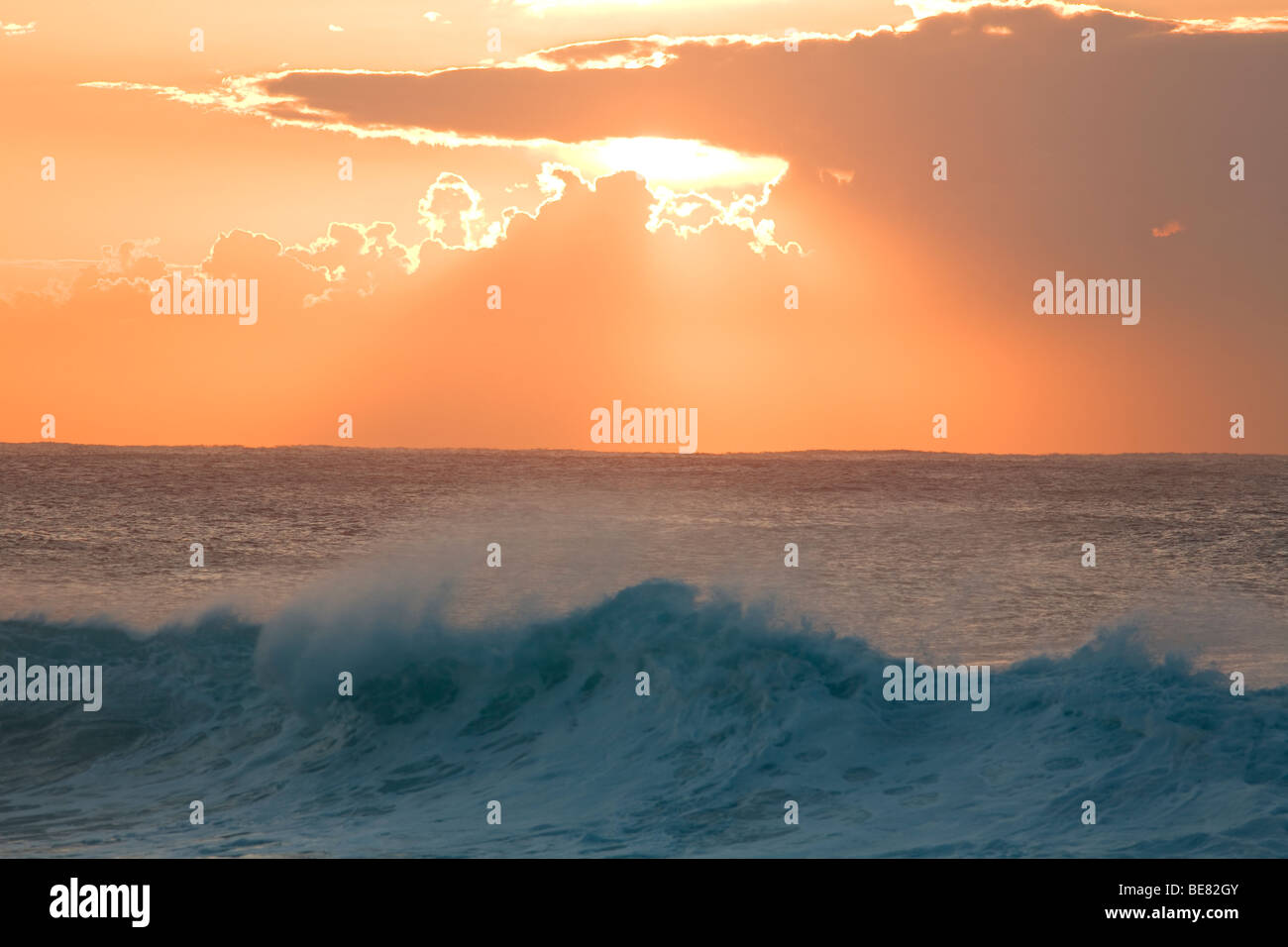 Sunrise Bronte Beach Sydney New South Wales Australien Stockfoto