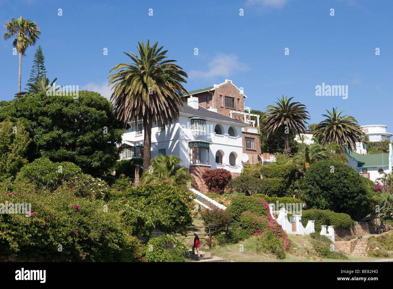 Großzügige Haus, Luxusvilla entlang der Garden Route, Mossel Bay, Western Cape, Südafrika, Afrika Stockfoto