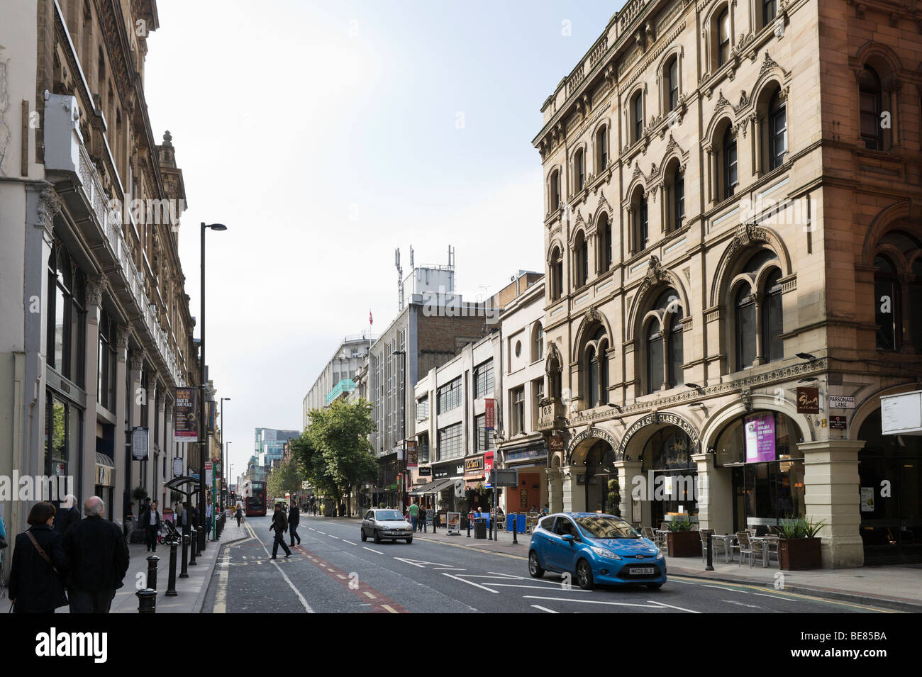 Deansgate im Zentrum Stadt, Manchester, England Stockfoto