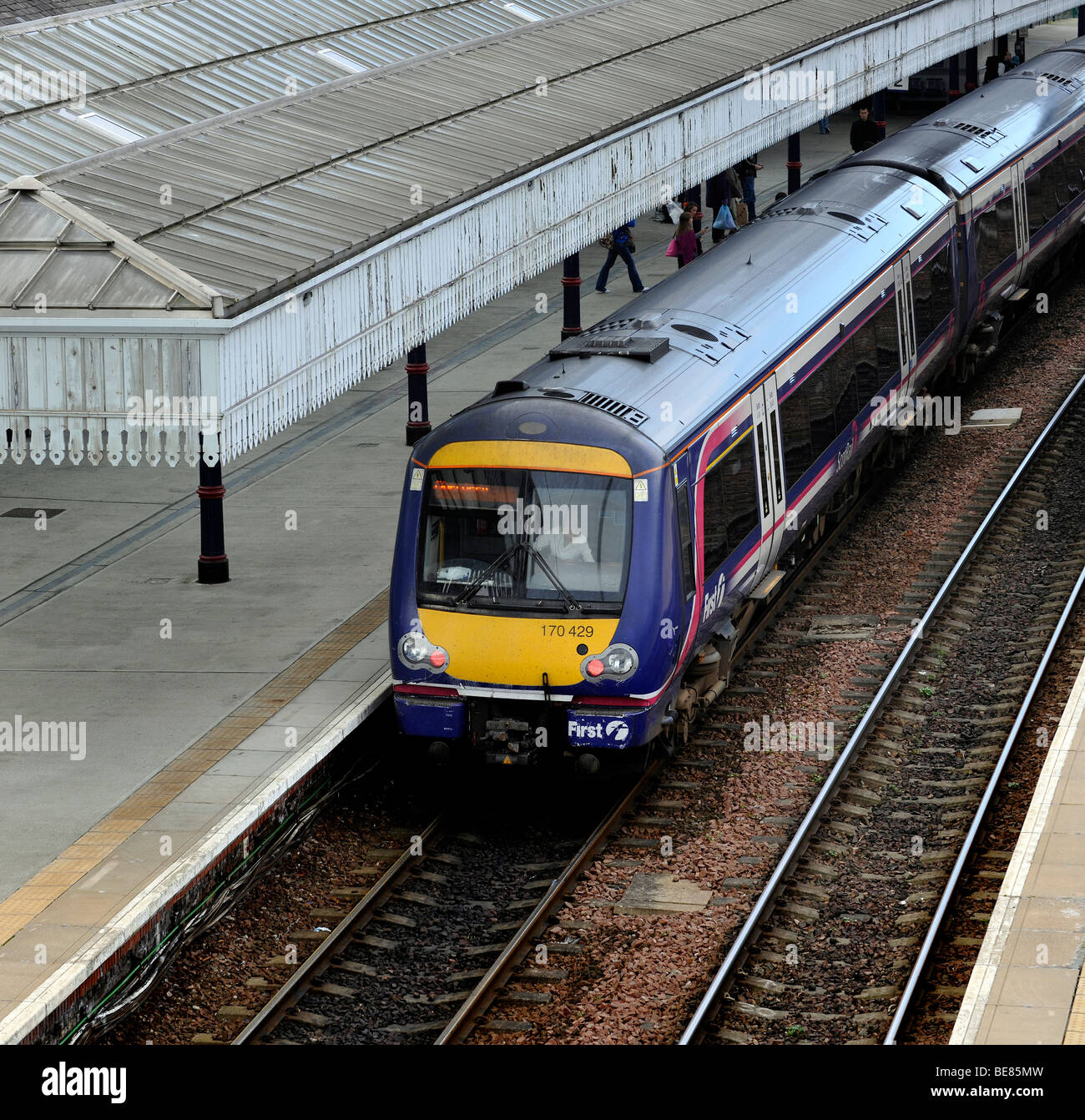 Bahnhof Stirling, Stirling, Schottland, Großbritannien. Stockfoto