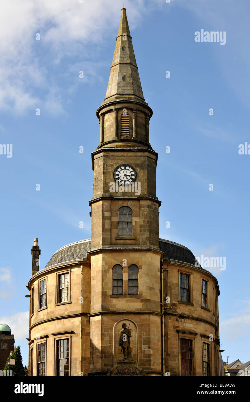 Athenaeum Gebäude, King Street, Stirling, Schottland. Stockfoto