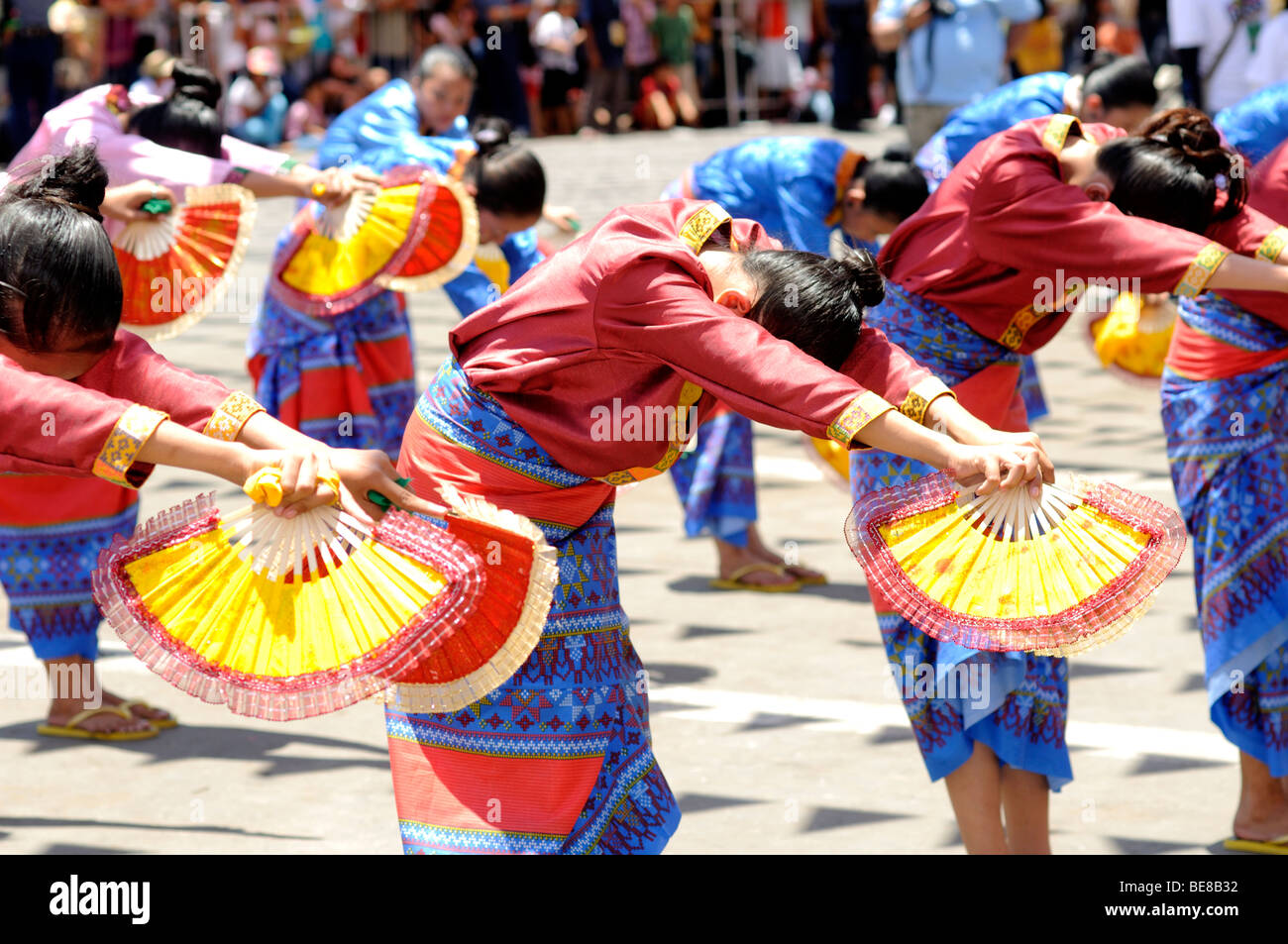 Kadayawan Festival Davao Stadt Davao del Norte Mindanao Philippinen Stockfoto