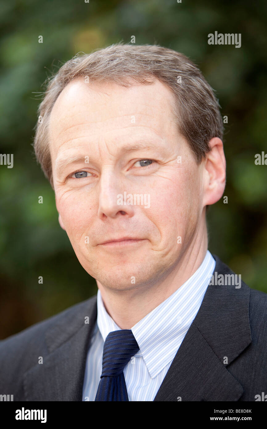 Peter Knopp, Vorsitzender des westdeutschen gelernte AG, Westdeutsche Immobilien Bank AG, WestImmo, Frankfurt Am Main, Hess Stockfoto