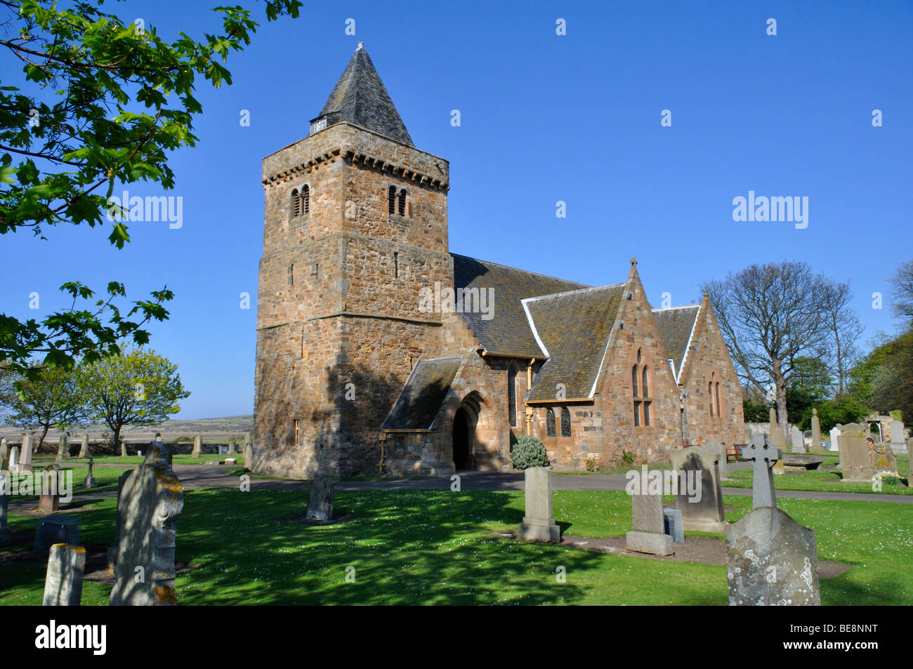 Hinter Pfarrkirche, hinter, East Lothian, Schottland. Stockfoto