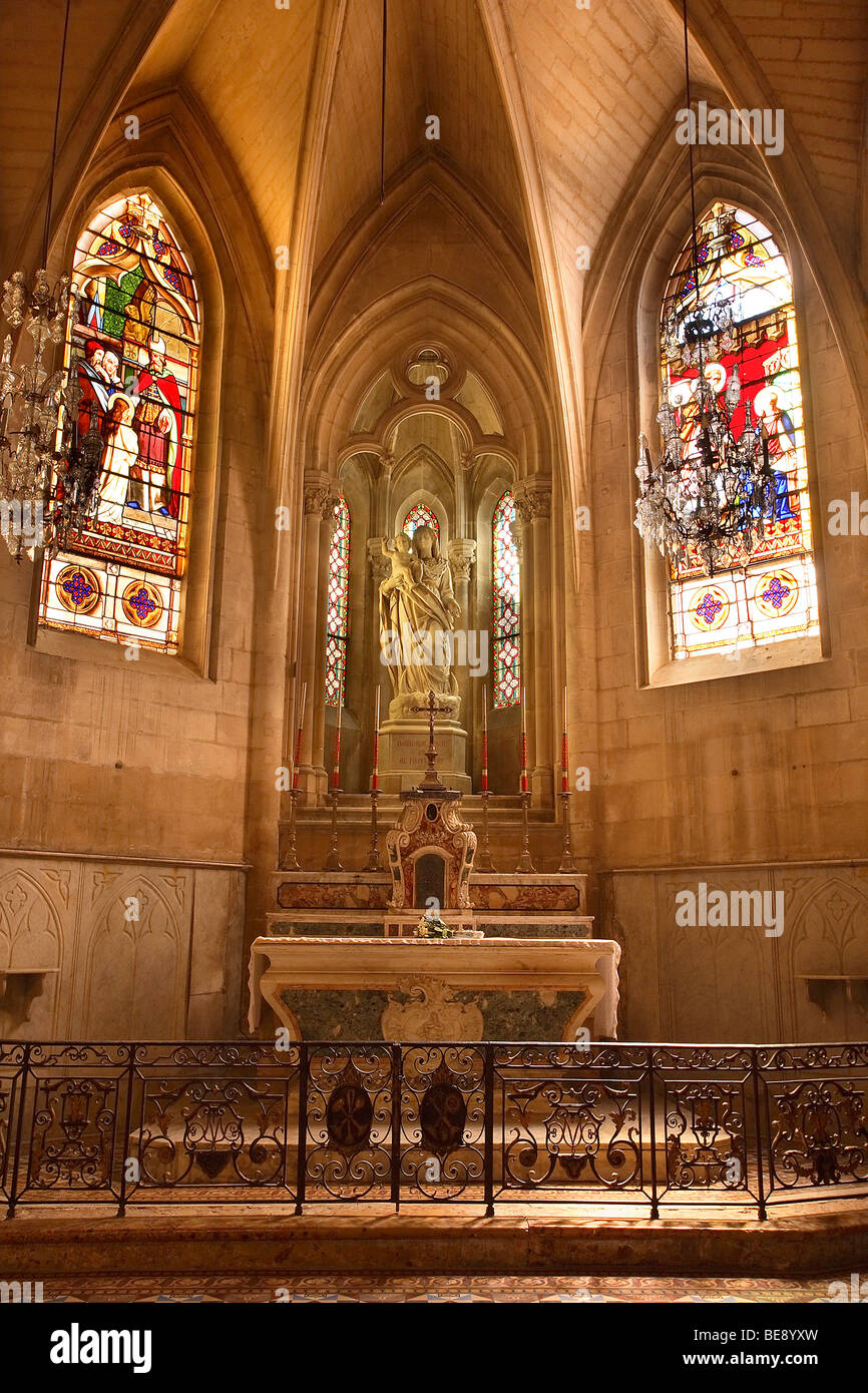 KIRCHE SAINT-TROPHIME, ARLES Stockfoto