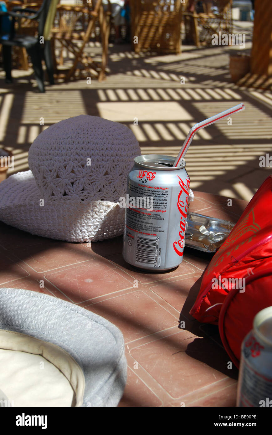 Coca Cola Ägypten Nummer 2824 Stockfoto