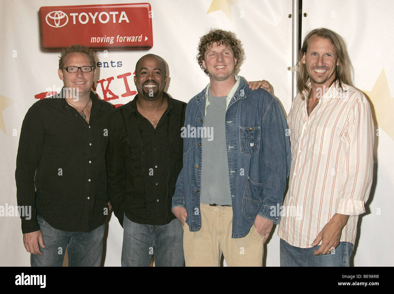 HOOTIE AND THE BLOWFISH - US Rockgruppe 1996 Stockfoto