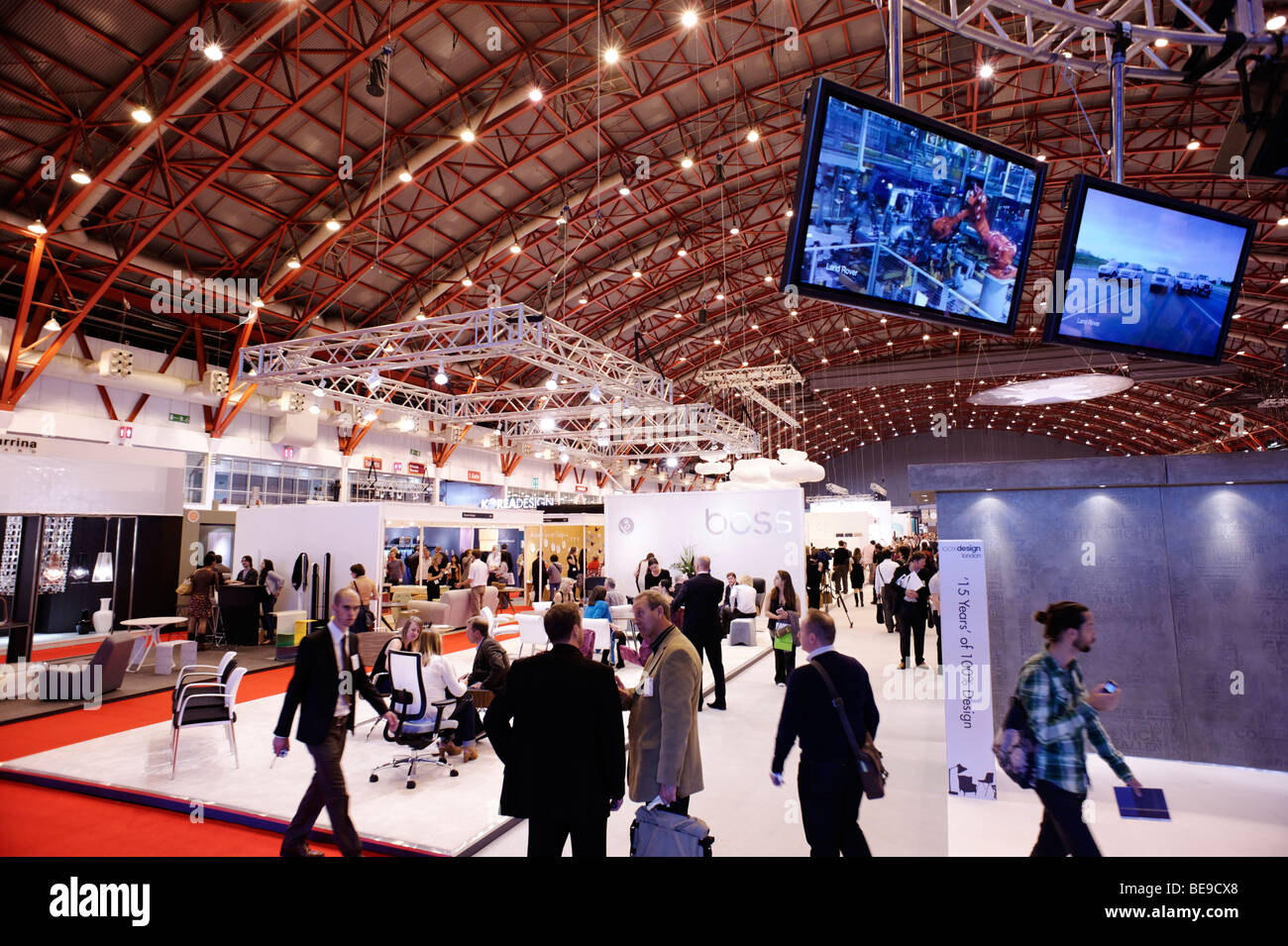 100 % Design London zeigen. Earls Court 2009 Stockfoto