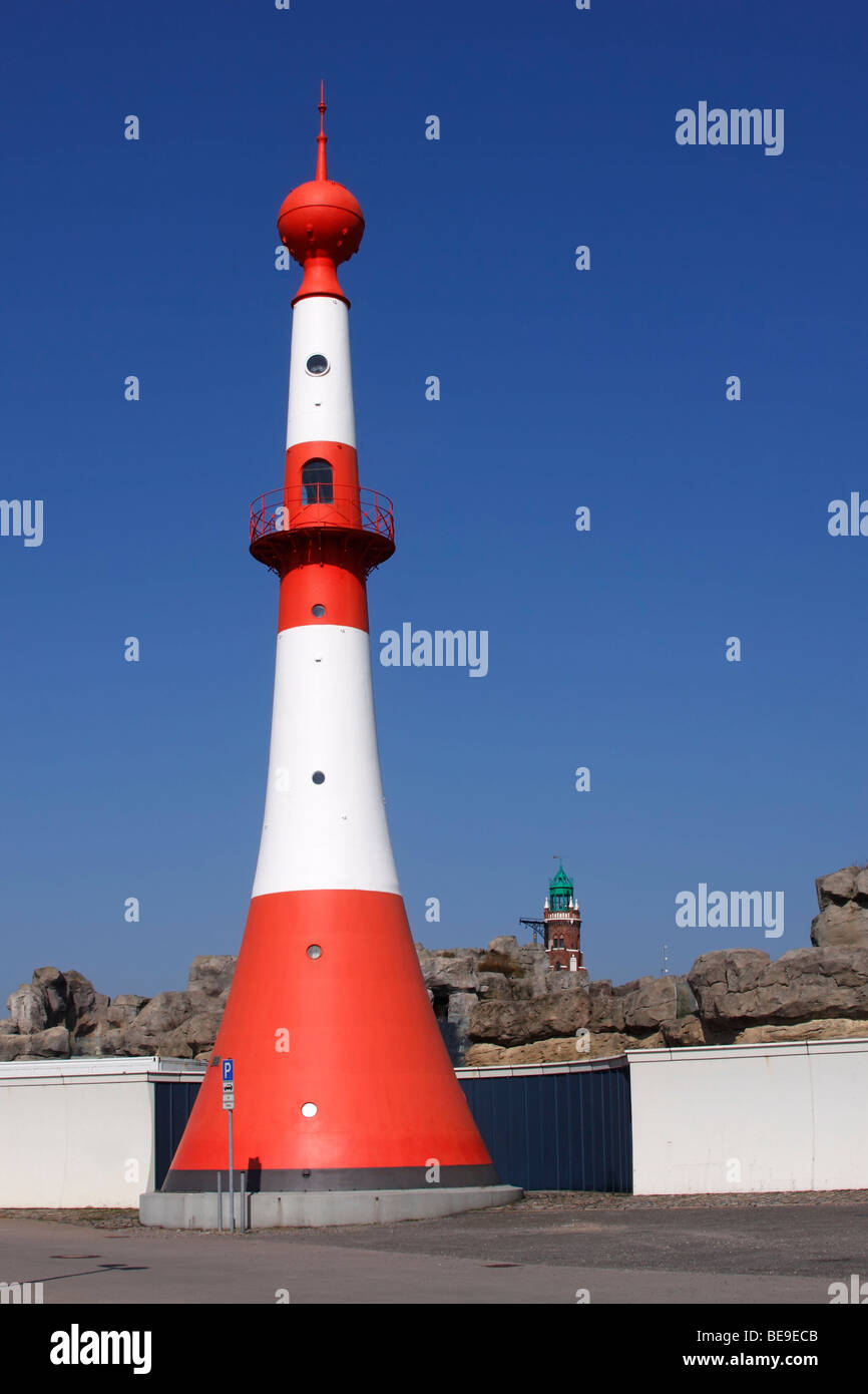 Leuchtturm / Bremerhaven Stockfoto