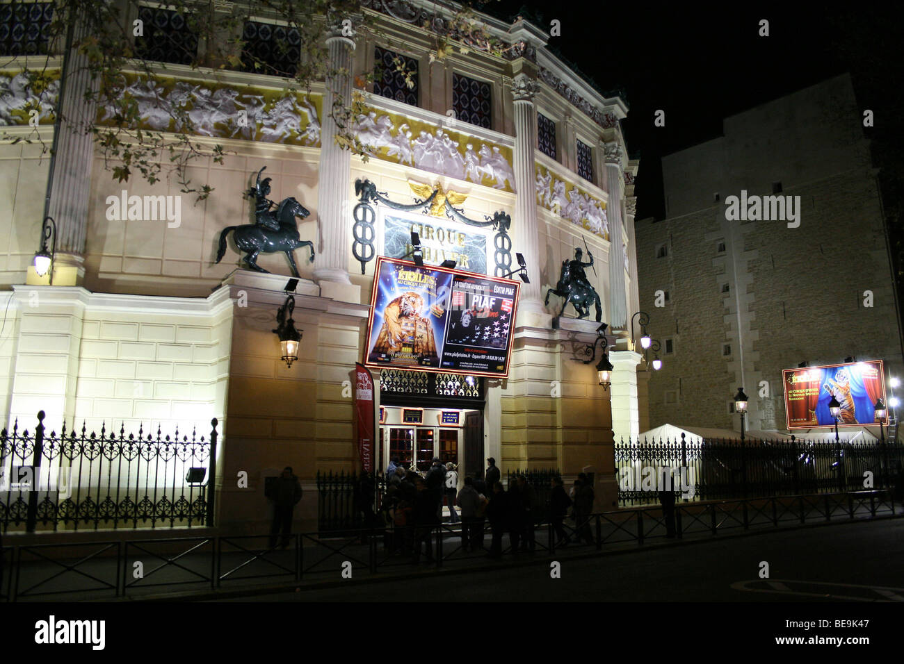 Paris (75): Der "Cirque d 'Hiver Bouglione" ("Winter Circus") Stockfoto