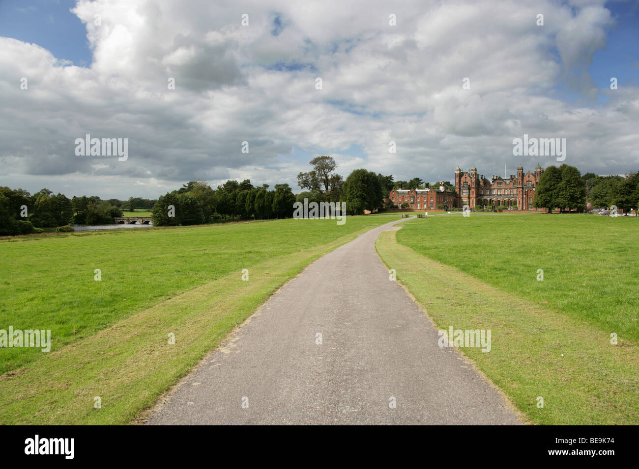 Am Siddington gelegen, Capesthorne Hall ist ein stattliches Haus jakobinischen Stil des 18. Jahrhunderts und ist ein Klasse II * denkmalgeschütztes Gebäude. Stockfoto