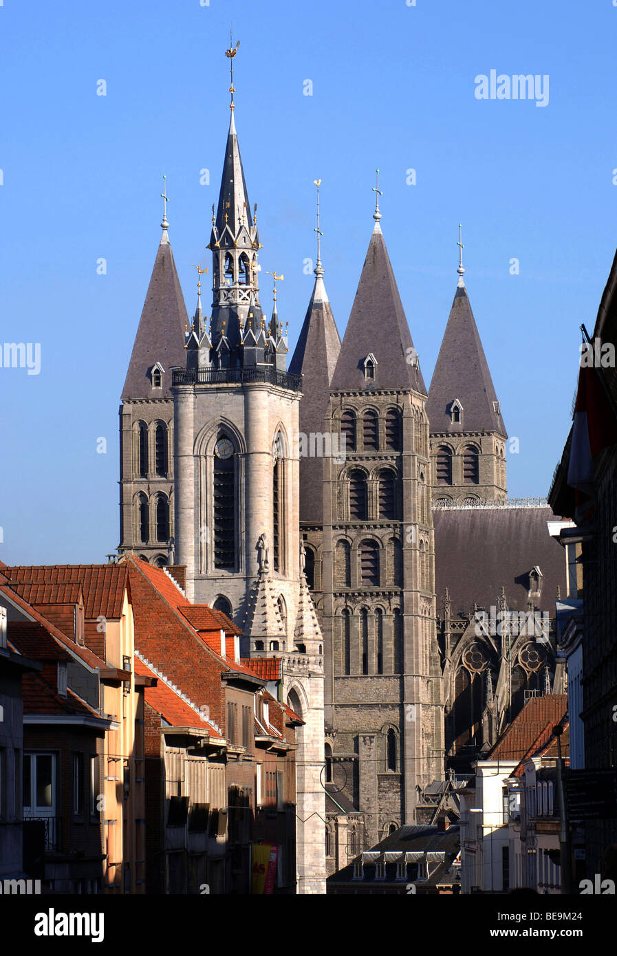 Belgien: die Stadt Tournai Stockfoto