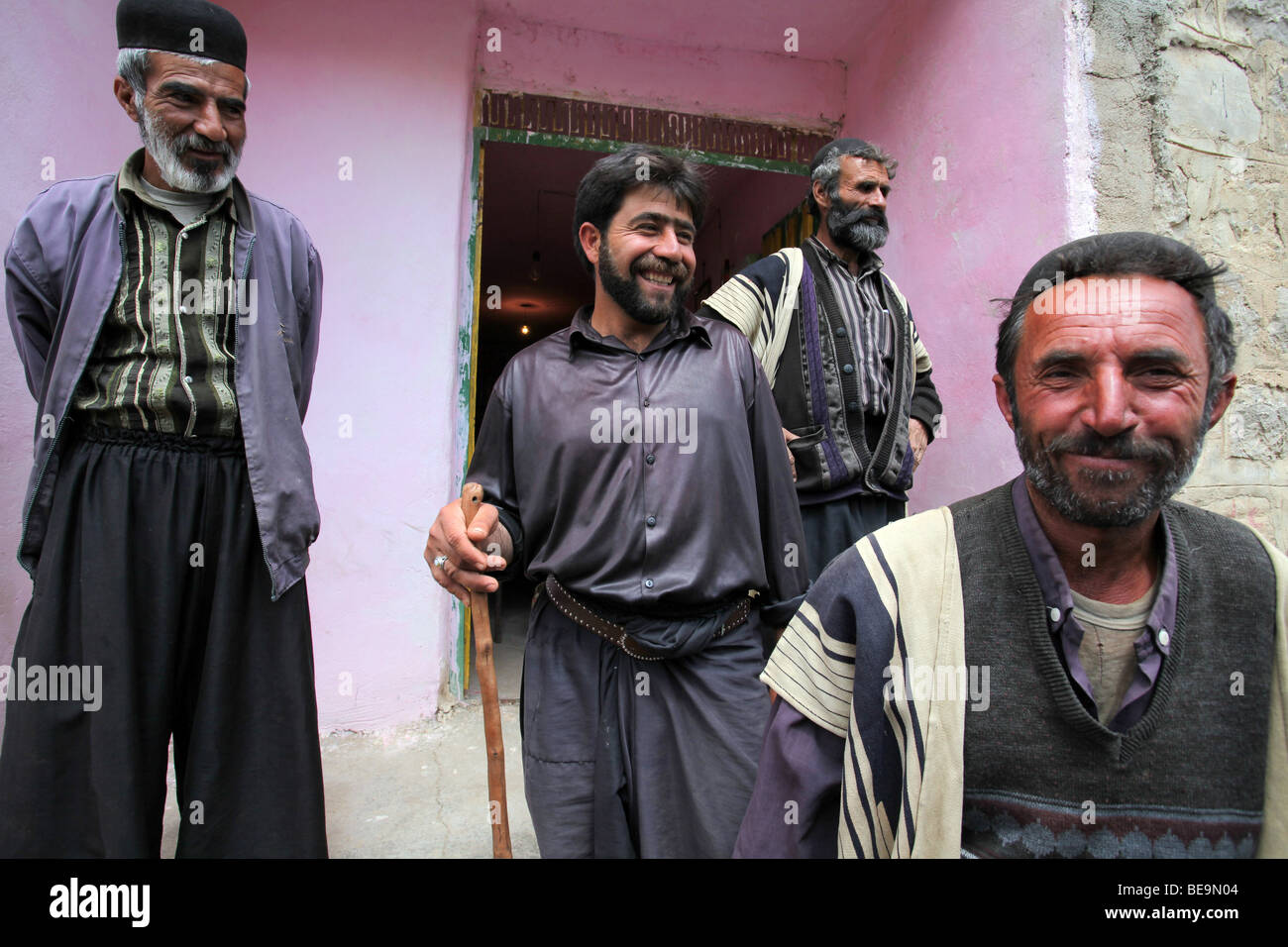 Iran, Zagros-Gebirge: Die Bakhtiari Hirten. Stockfoto