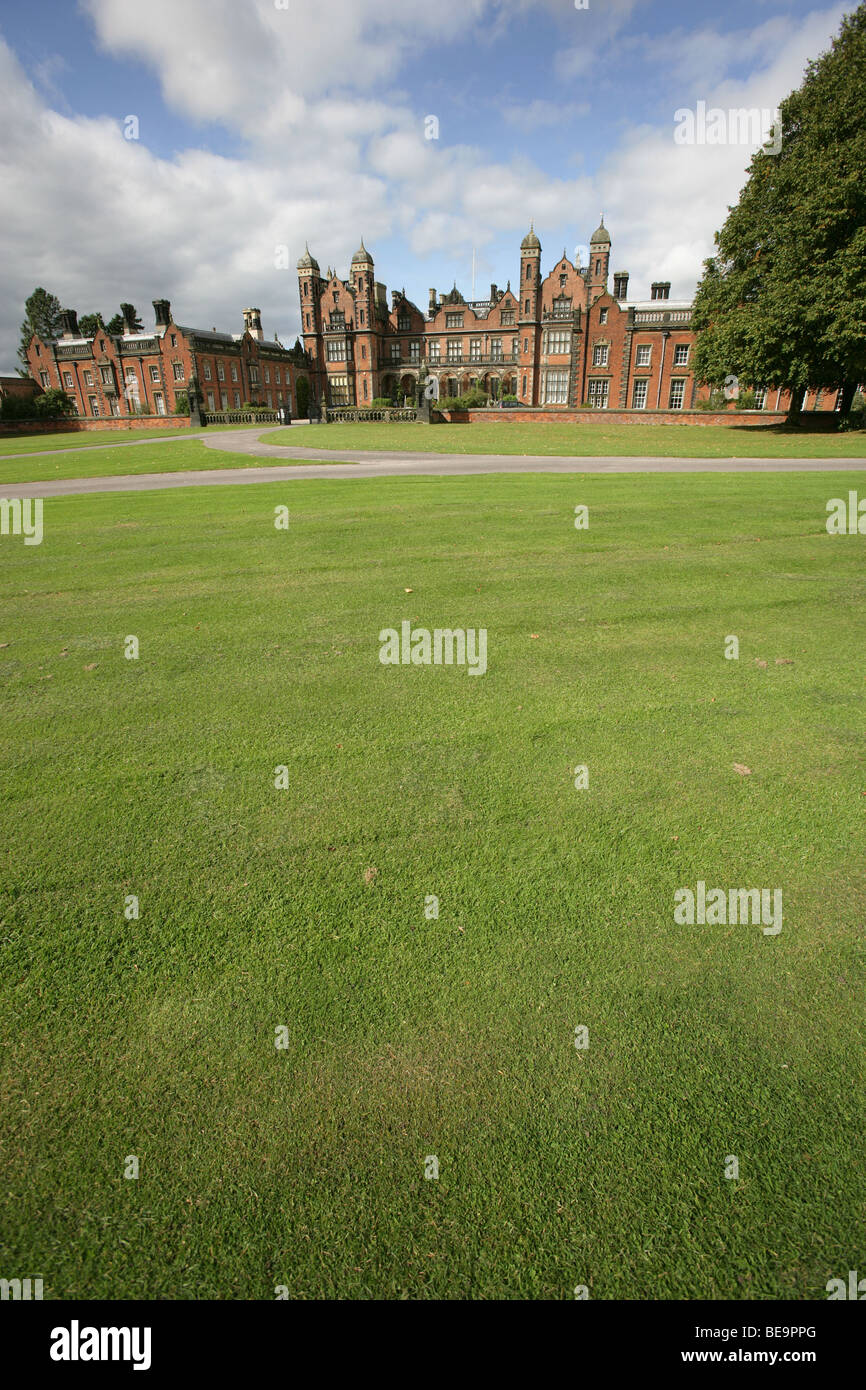 Am Siddington gelegen, Capesthorne Hall ist ein stattliches Haus jakobinischen Stil des 18. Jahrhunderts und ist ein Klasse II * denkmalgeschütztes Gebäude. Stockfoto