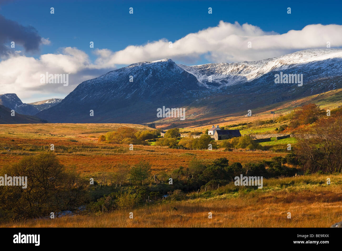 Ogwen Valley Gwynedd Wales Stockfoto