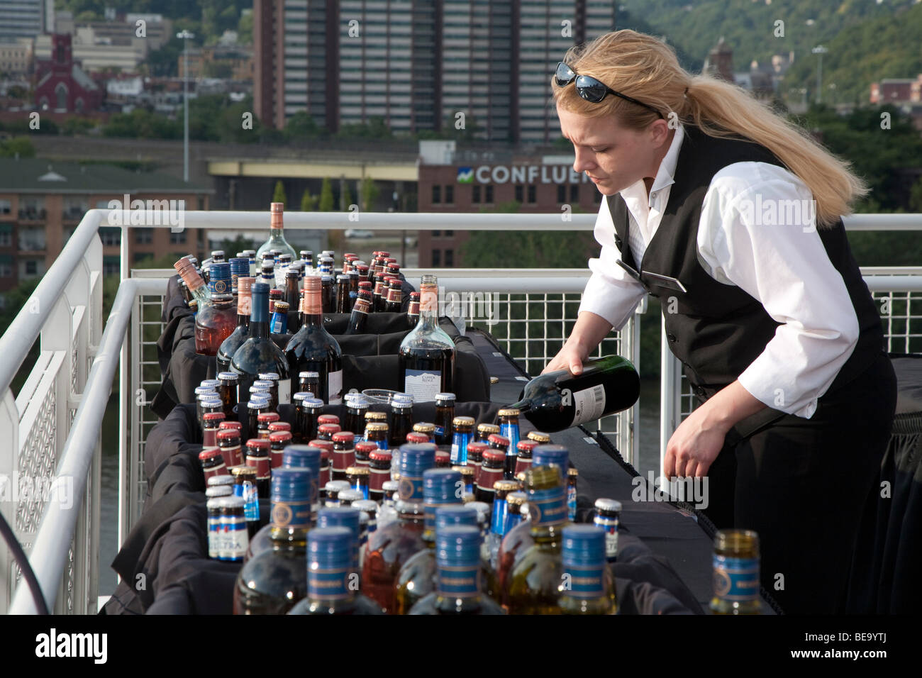 Barkeeper Stockfoto
