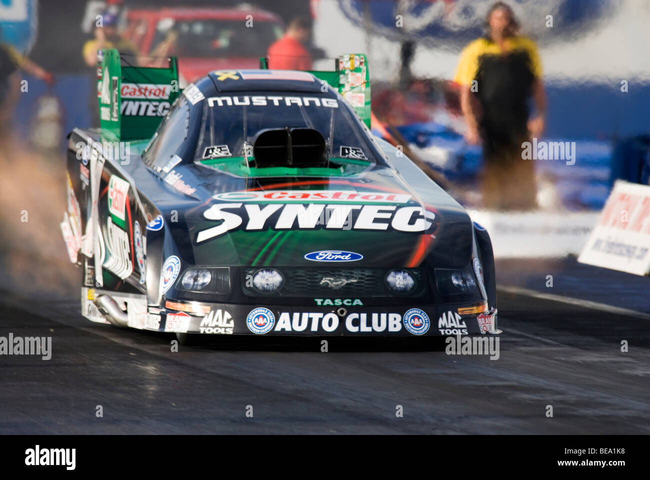 Eric Medlen 2008 NHRA Zeitfahren-Aktion auf dem Firebird International Raceway, Chandler, Arizona, USA Stockfoto