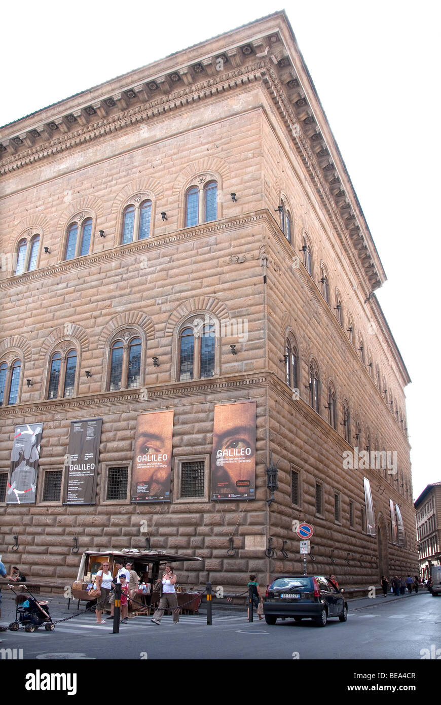 Palazzo Strozzi Florenz Toskana Stockfoto