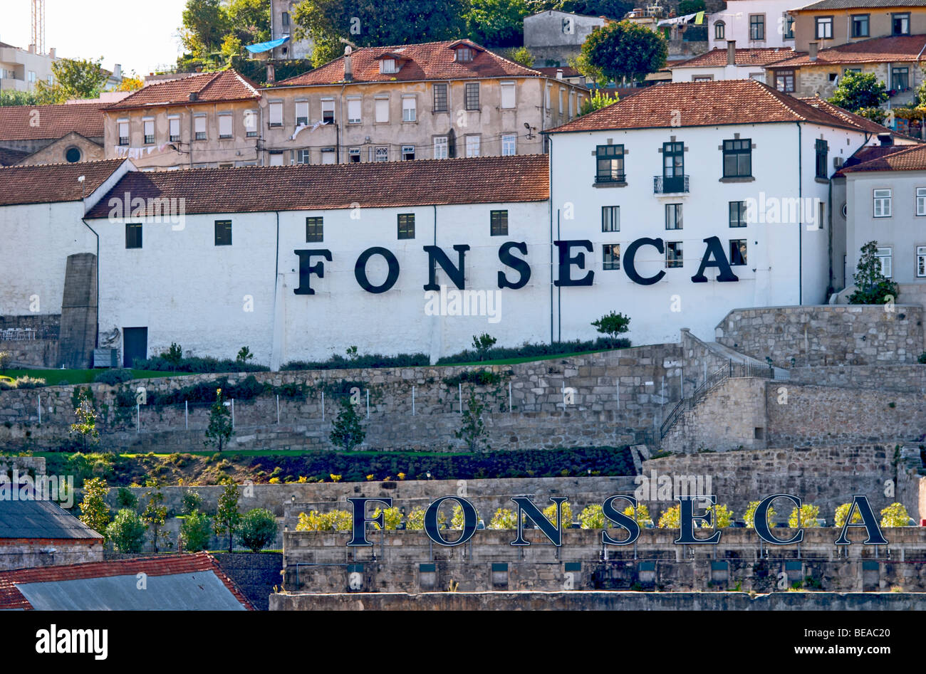 Fonseca Port Vila Nova De Gaia Porto Portugal lodge Stockfoto