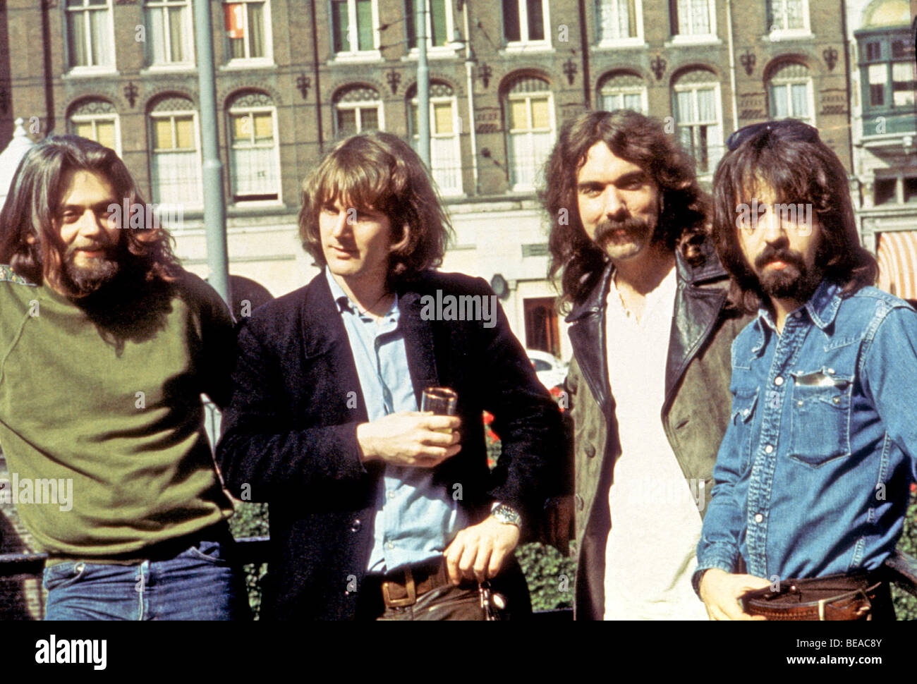 THE BYRDS - US rock Gruppe 1967 mit Roger McGuinn zweiter von links und Clarence White auf der rechten Seite Stockfoto