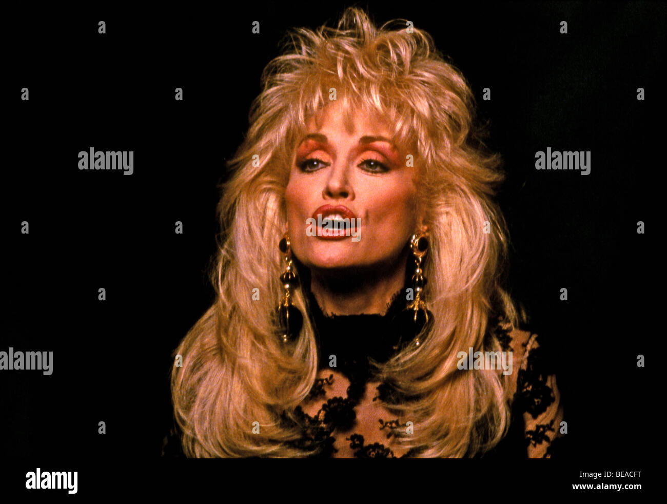 DOLLY PARTON - US-Country-Musiker Stockfoto