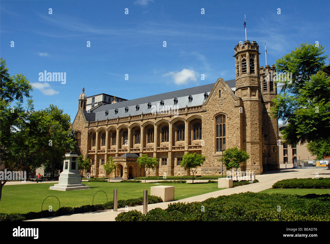 Bonython Hall Universität von Adelaide North Terrace, Adelaide, Australien Stockfoto