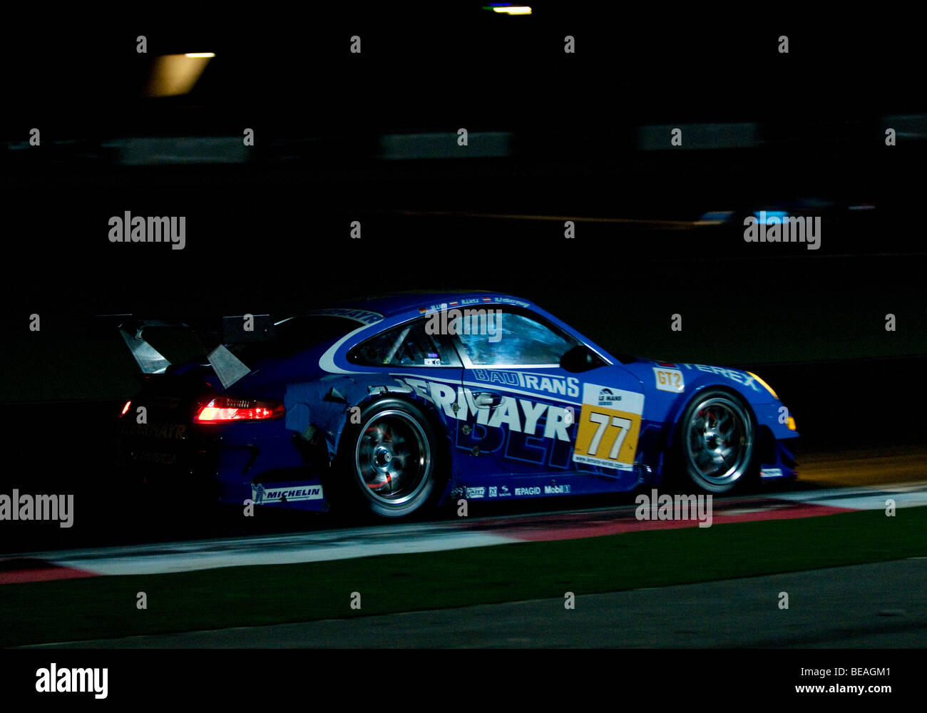 Der Le Mans Series 1000km der Algarve findet während der nachts im Autódromo Internacional do Algarve, in der Nähe von Portimão Stockfoto