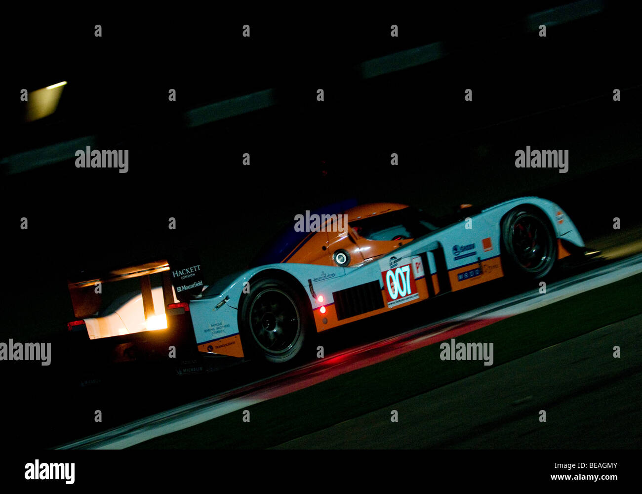 Der Le Mans Series 1000km der Algarve findet während der nachts im Autódromo Internacional do Algarve, in der Nähe von Portimão Stockfoto