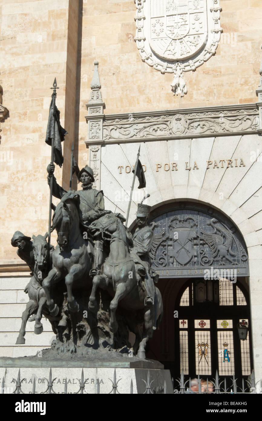Academia de Caballeria Valladolid Spanien Kastilien und leon Stockfoto