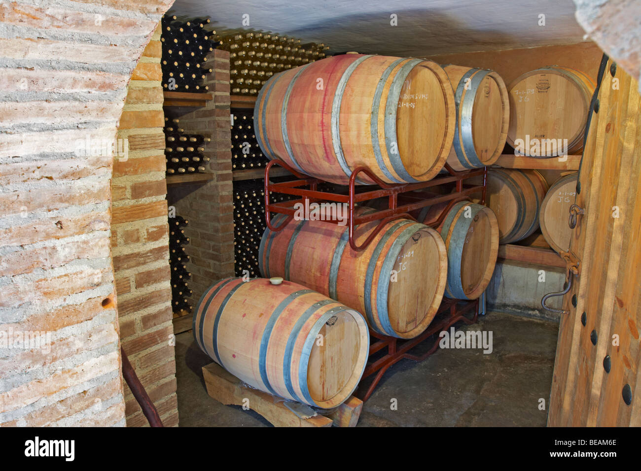 Das kleine Weingut Bodega La Setera, DO Arribes del Duero Spanien Kastilien und Leon Stockfoto