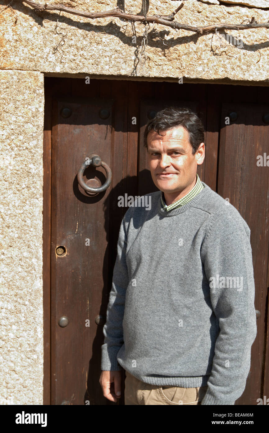 Fernando Francisco Martinez Besitzer Bodega La Setera, DO Arribes del Duero Spanien Kastilien und Leon Stockfoto