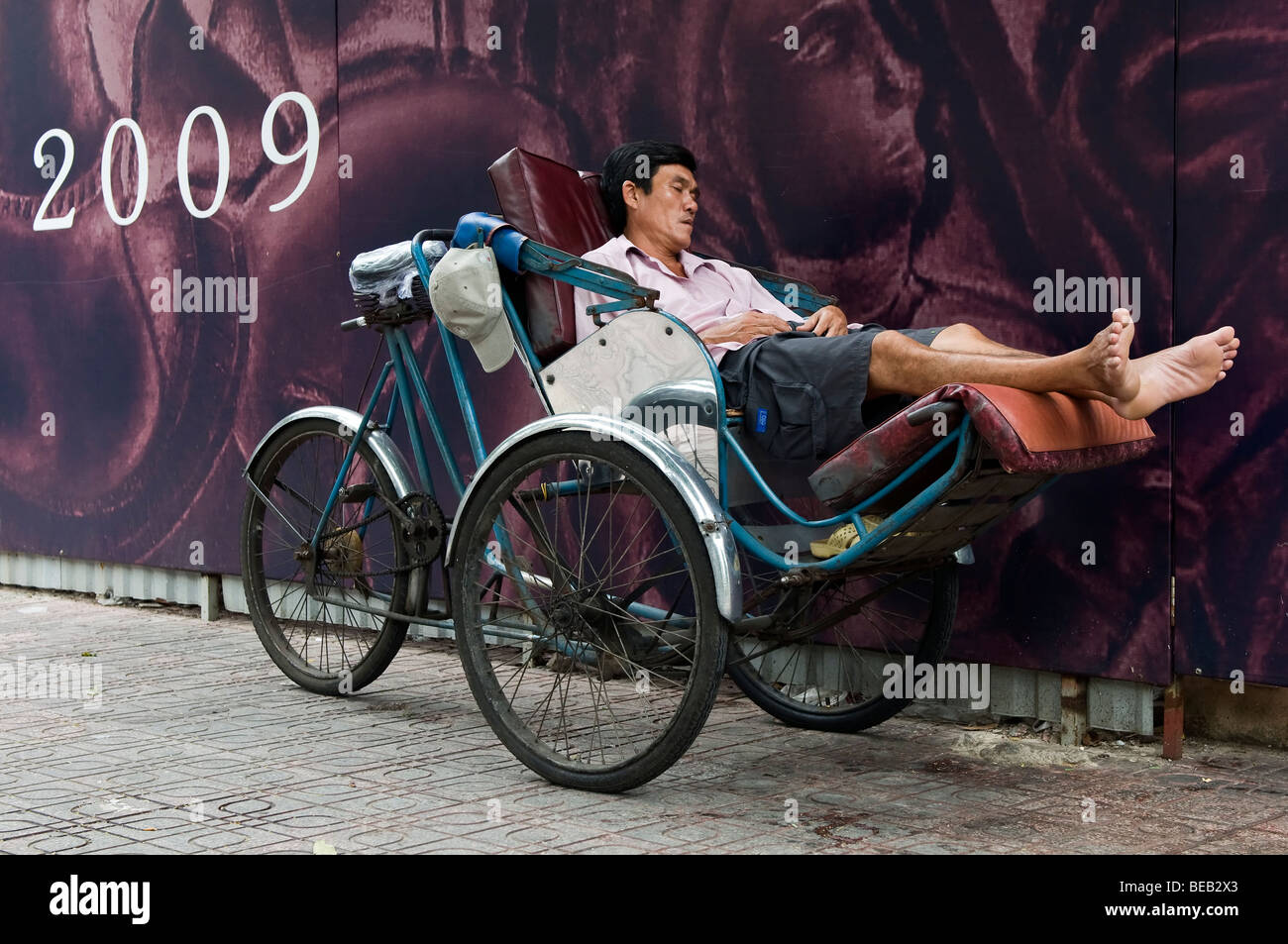 Ho Chi Minh Stadt, Saigon, Vietnam Stockfoto