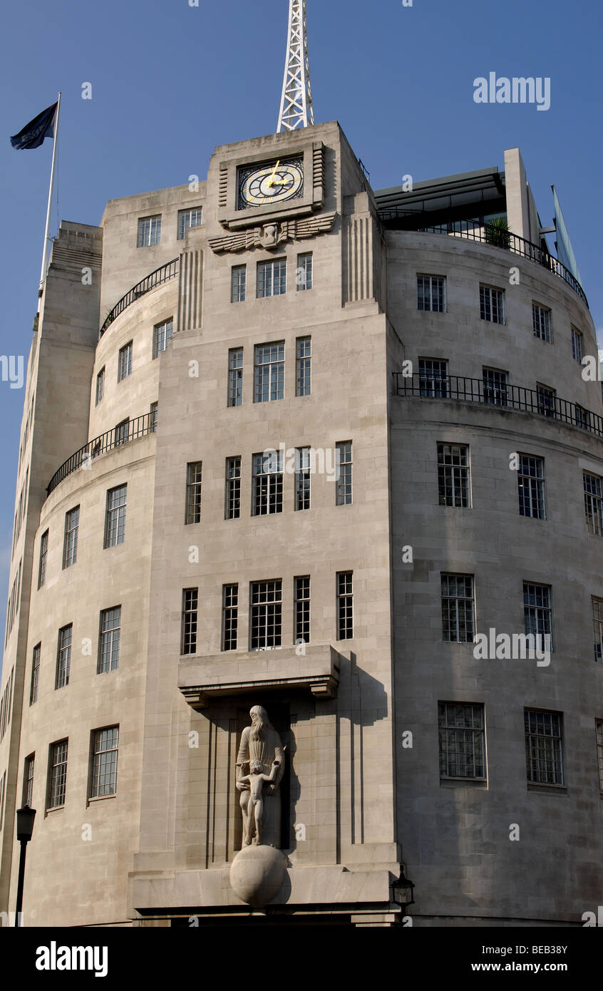 BBC Broadcasting House, London, England, UK Stockfoto