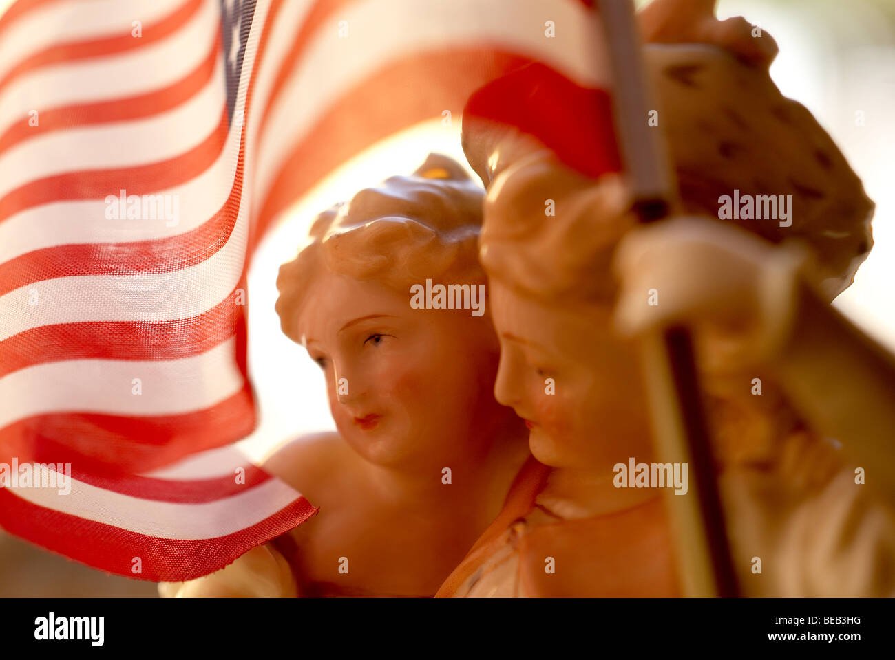 US-amerikanische Flagge, Flagge, USA, 4. Juli, Unabhängigkeitstag, Amerika, amerikanisch, Unabhängigkeit, Dekoration Stockfoto