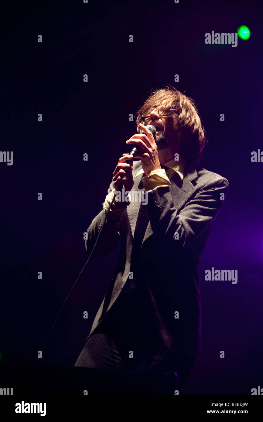 Jarvis beim Greenman Festival 2009, Glanusk Park in der Nähe von Crickhowell Wales Stockfoto