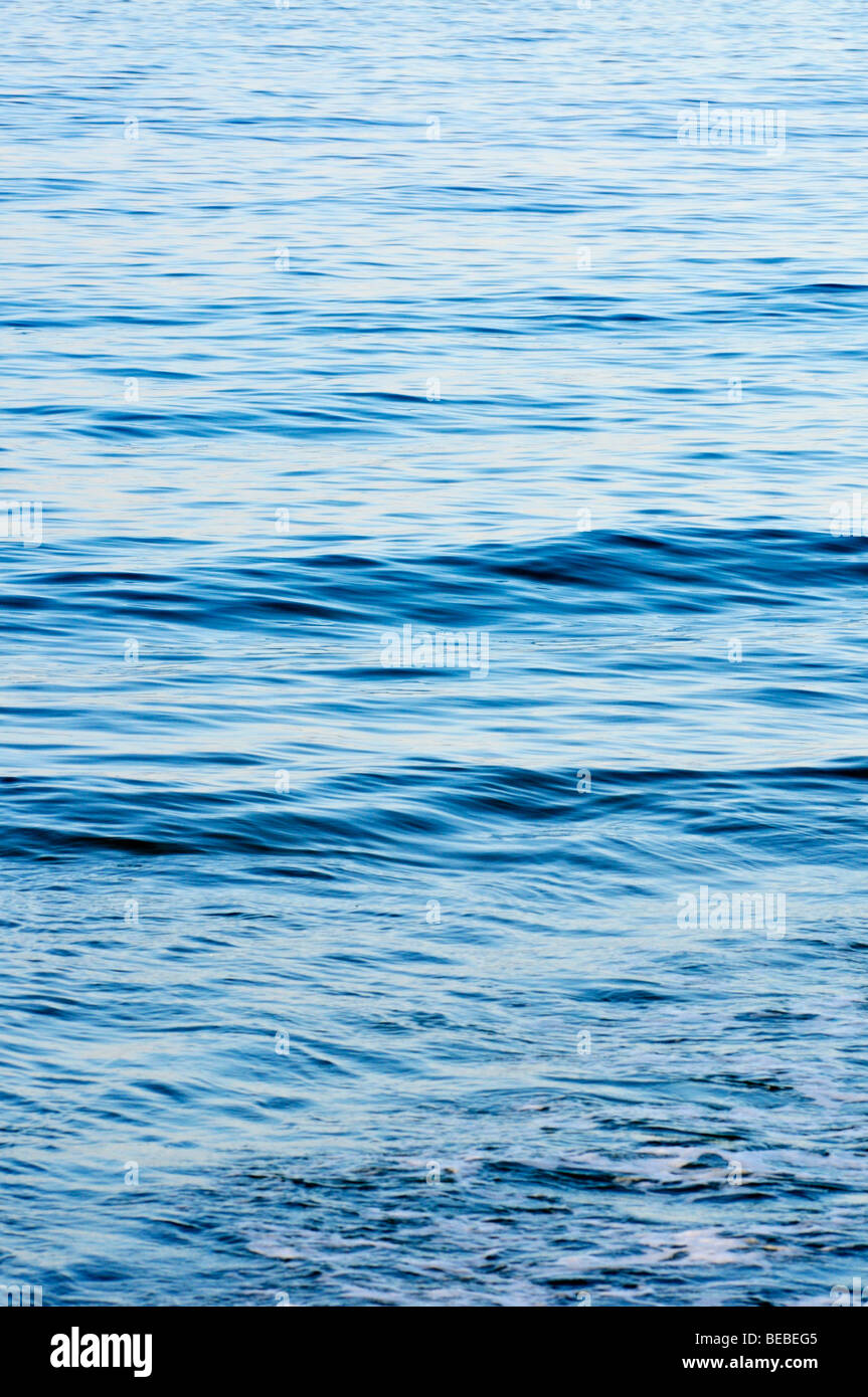Blauwasser-abstrakt Stockfoto