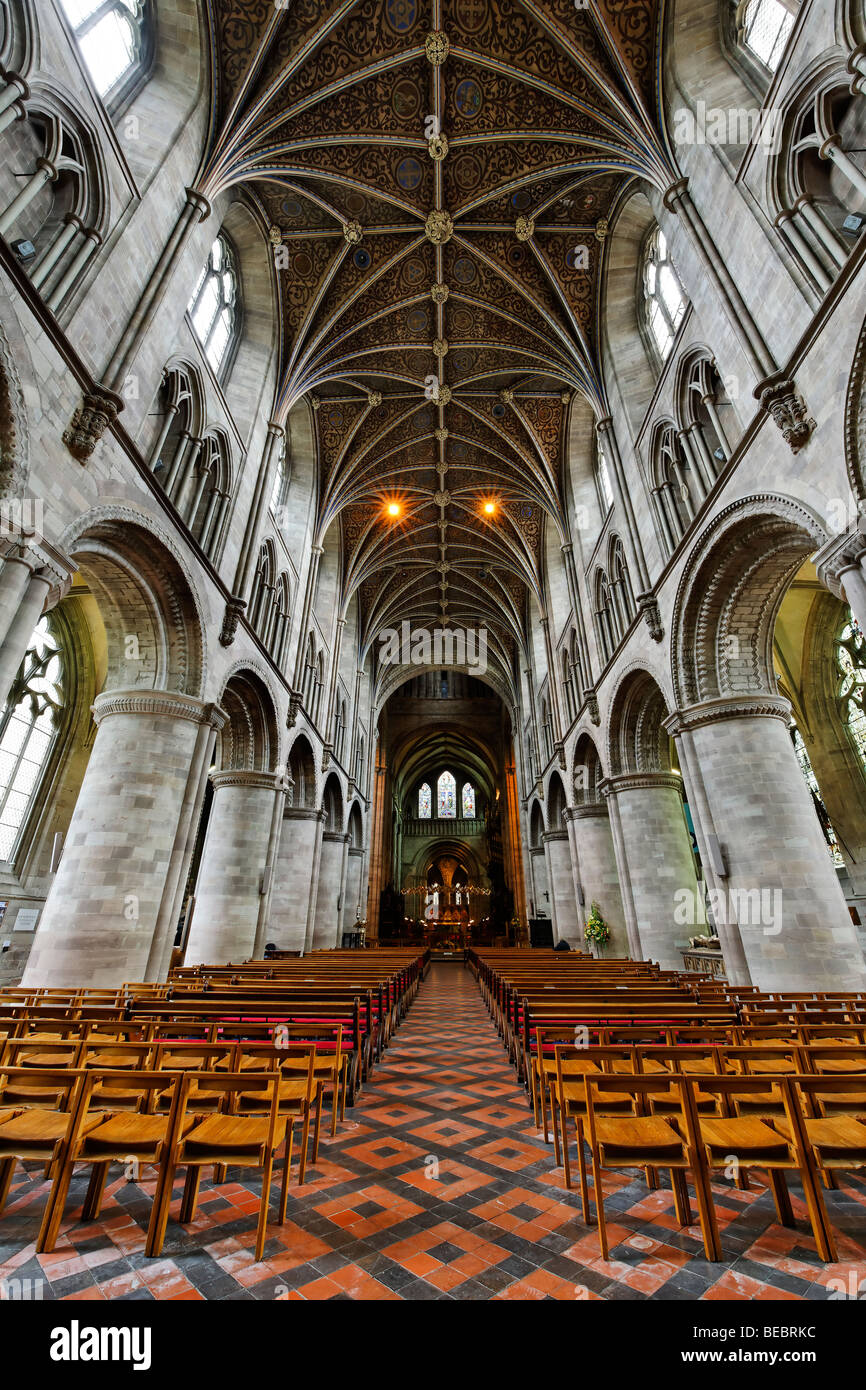 Hereford Kathedrale Stockfoto