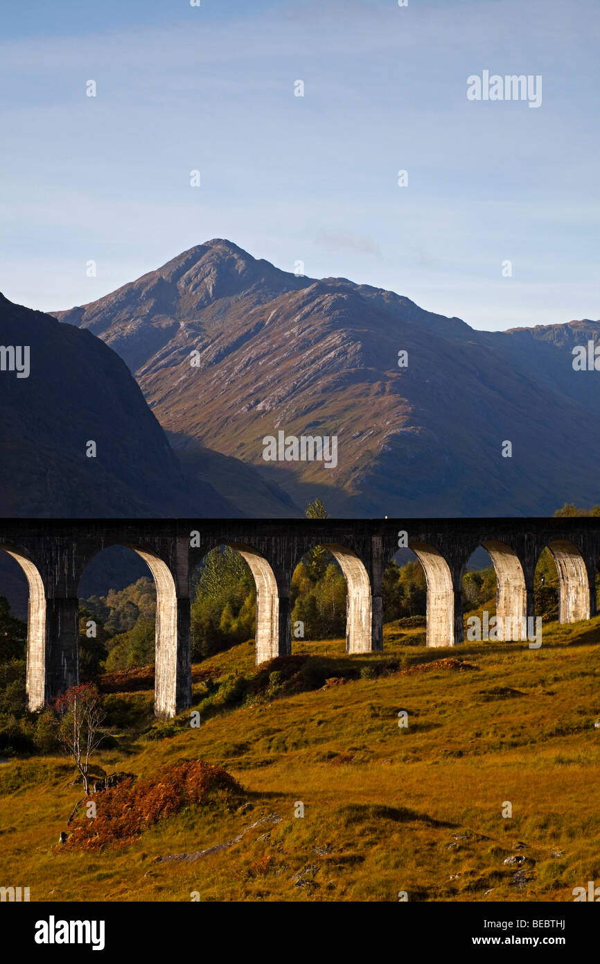Glenfinnan-Viadukt, Lochaber, Schottland, UK, Europa Stockfoto