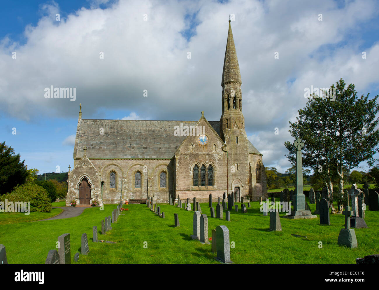 St. Johannes Kirche, Bassenthwaite, in der Nähe von Keswick, Nationalpark Lake District, Cumbria, England UK Stockfoto