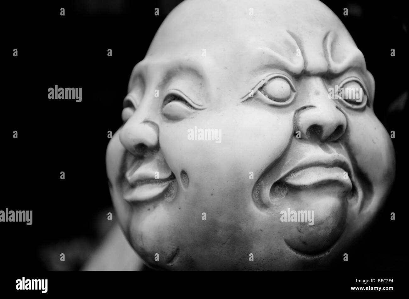 Doppelgesicht Schwarzweiß-Stockfotos und -bilder - Alamy
