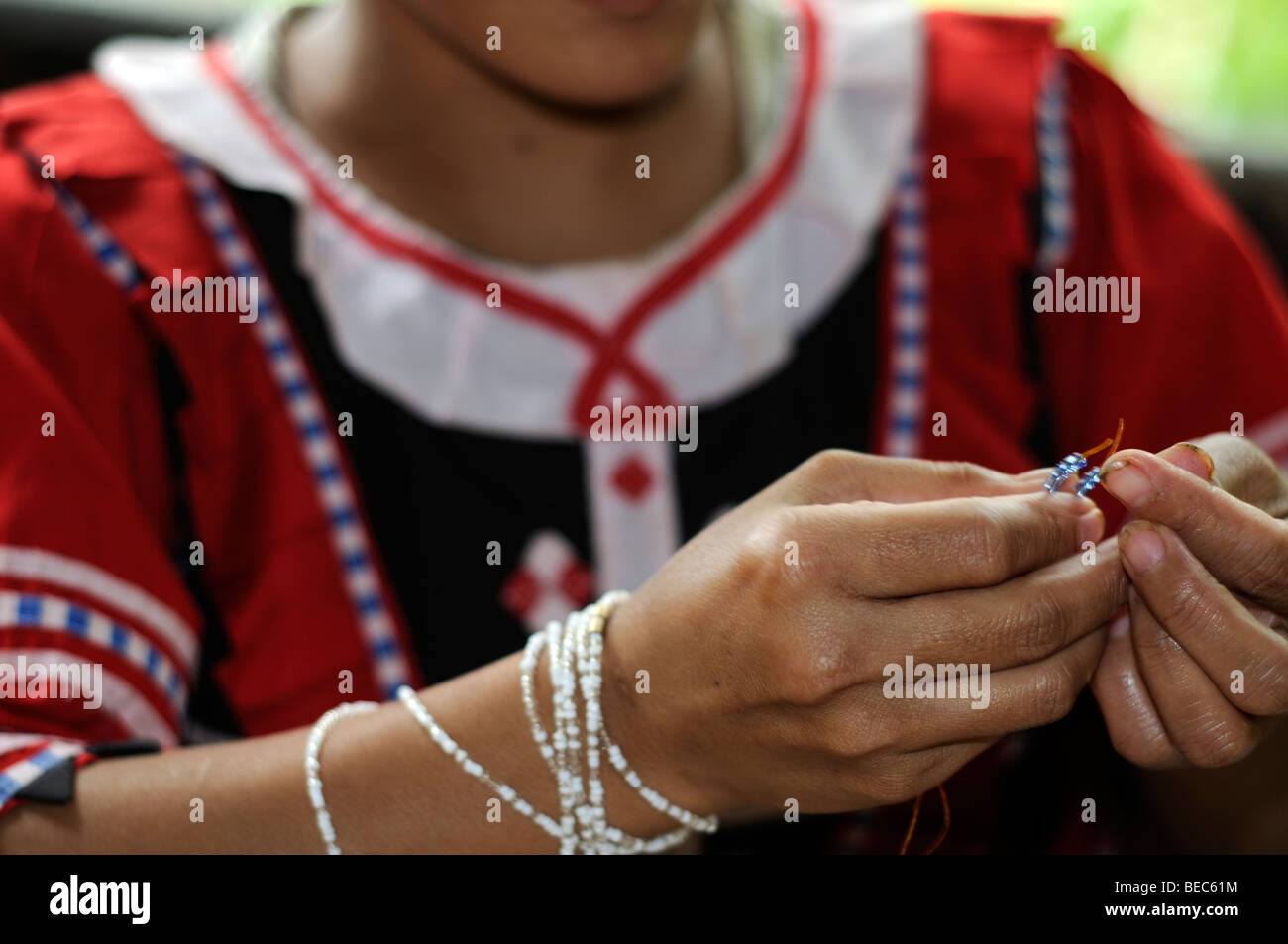 Malasag Öko-Tourismus Dorf, Cagayan de Oro, Mindanao, Philippinen Stockfoto