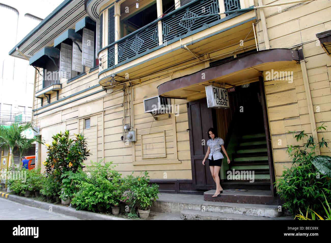 alte Wohnung Haus Cagayan de Oro, Mindanao Philippinen Stockfoto