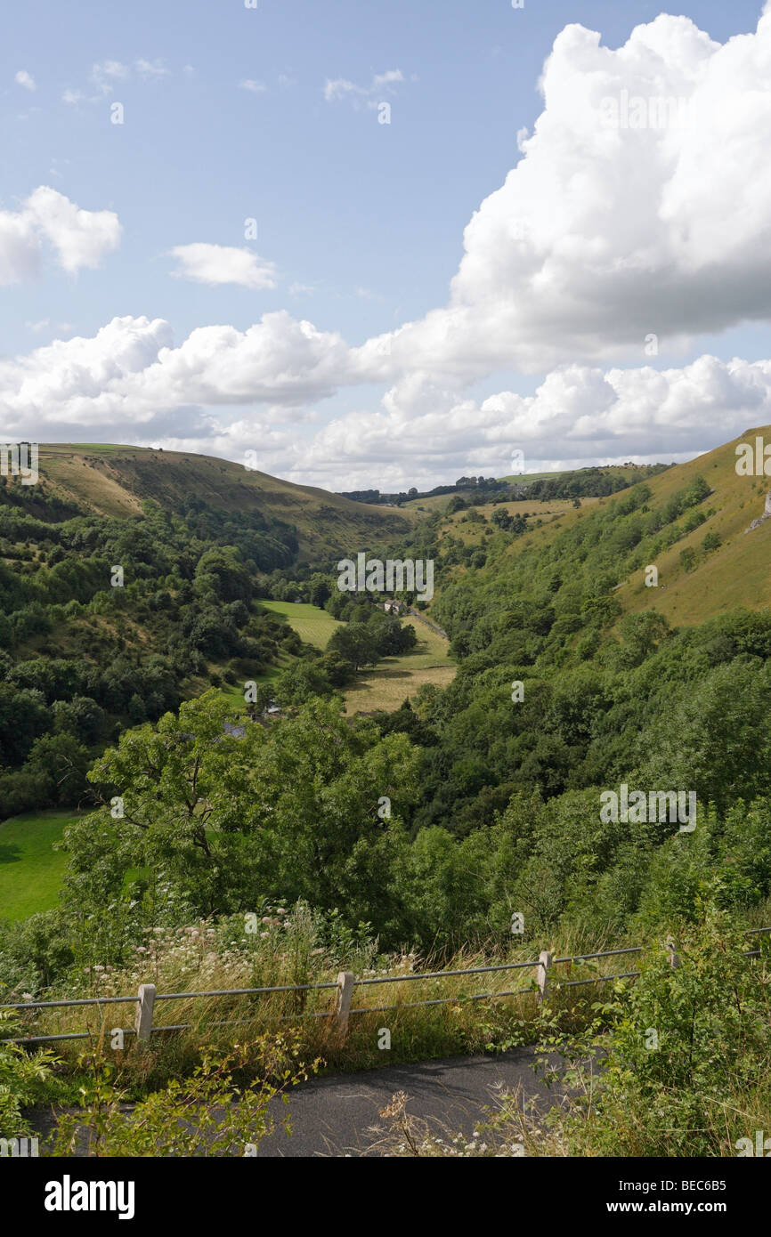 Monsal Dale Derbyshire View Peak District Nationalpark England Großbritannien Stockfoto