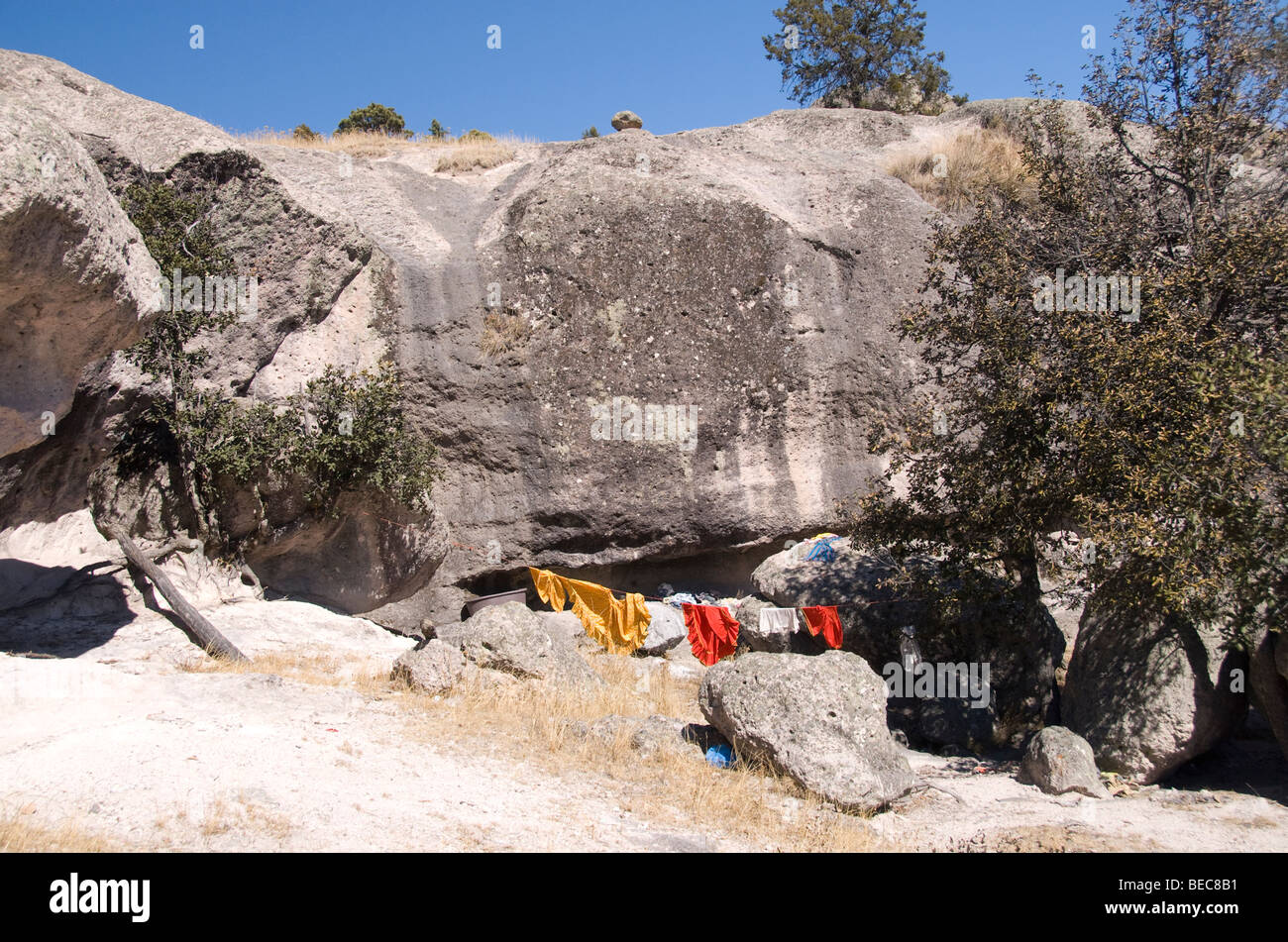 Sebastians Höhle, Copper Canyon, Chihuahua, Mexiko Stockfoto